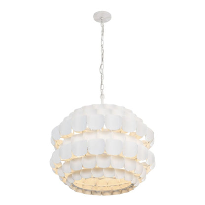 Varaluz Swoon 6 Light 27" Wide Drum Chandelier
