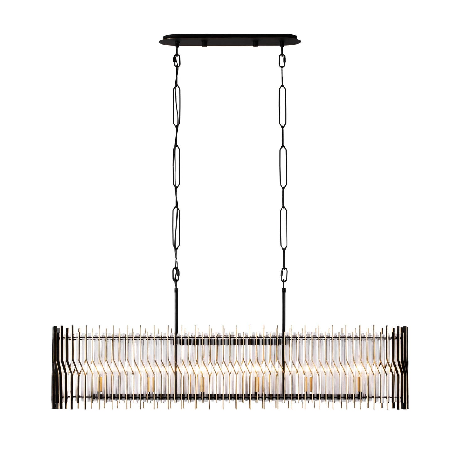 Park Row 6 Light 48" Wide Linear Pendant