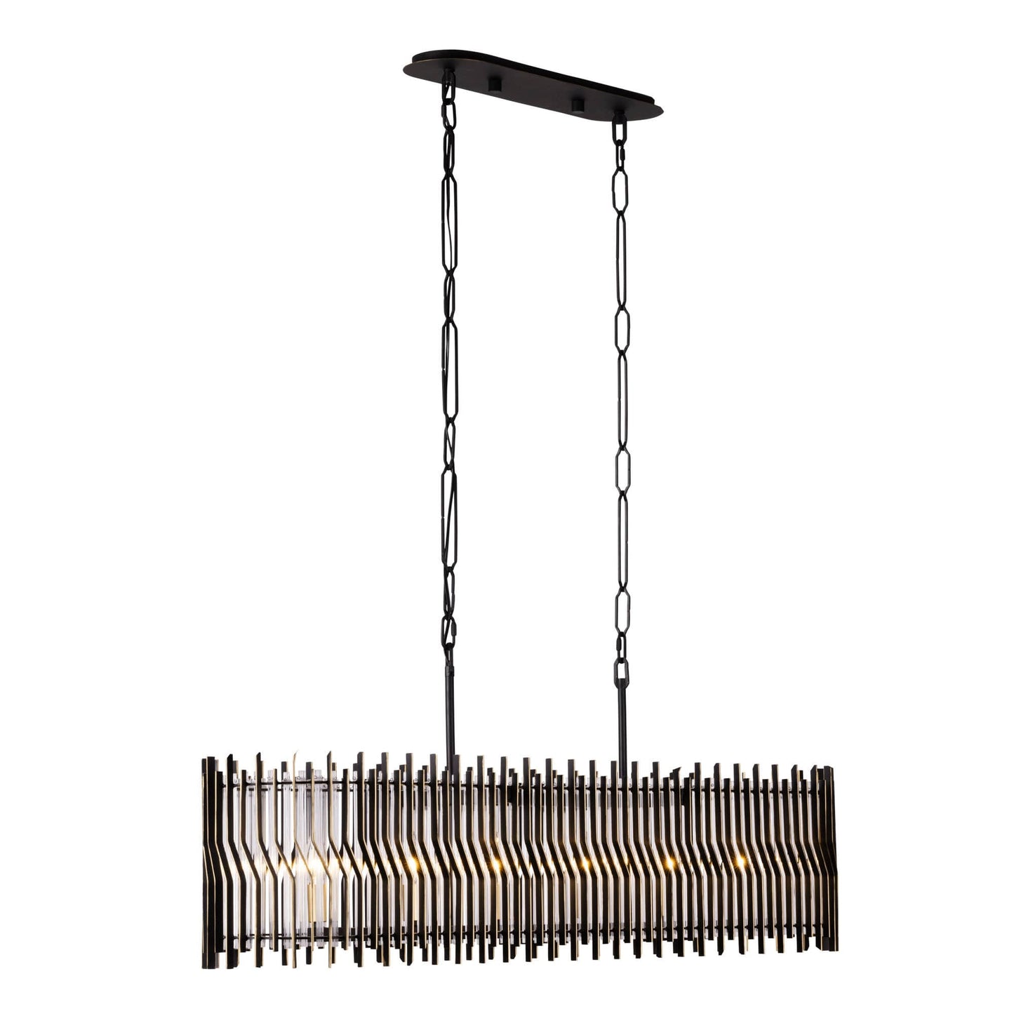Park Row 6 Light 48" Wide Linear Pendant