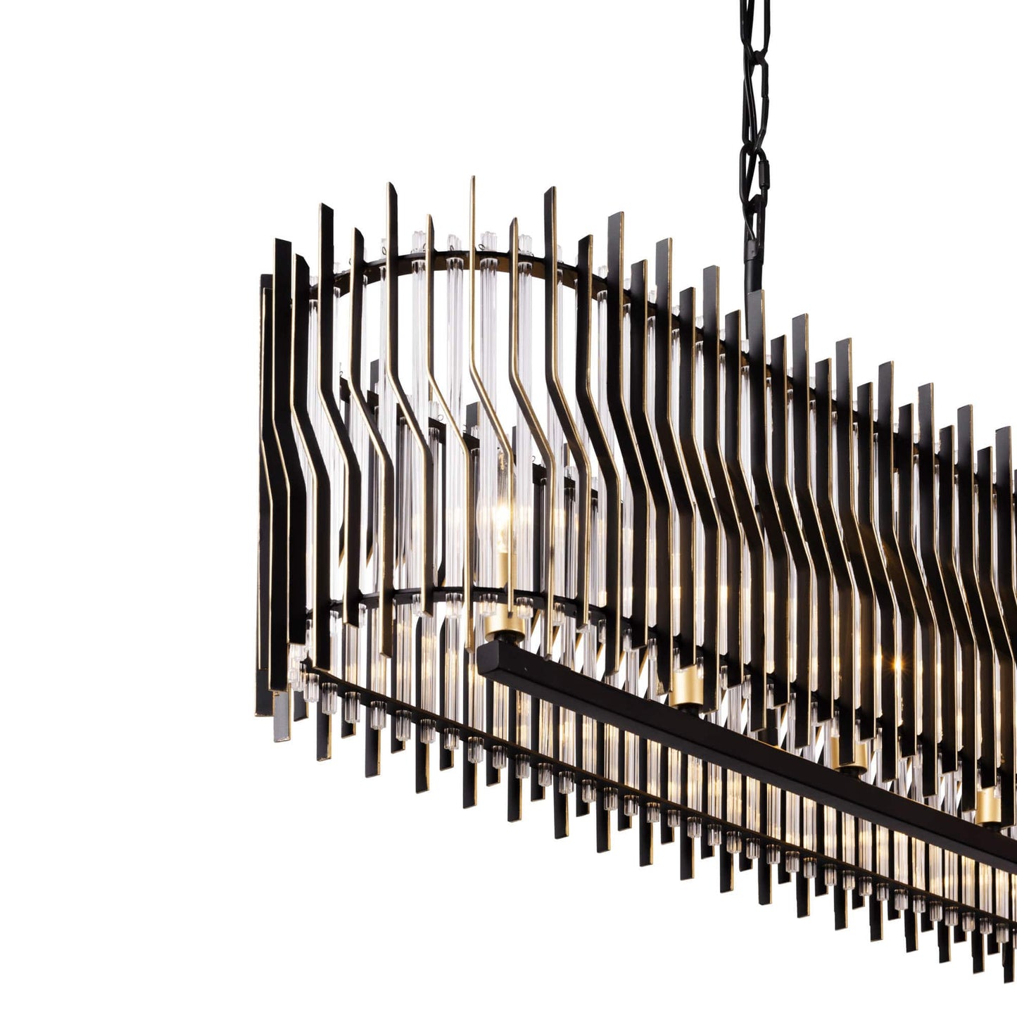 Park Row 6 Light 48" Wide Linear Pendant