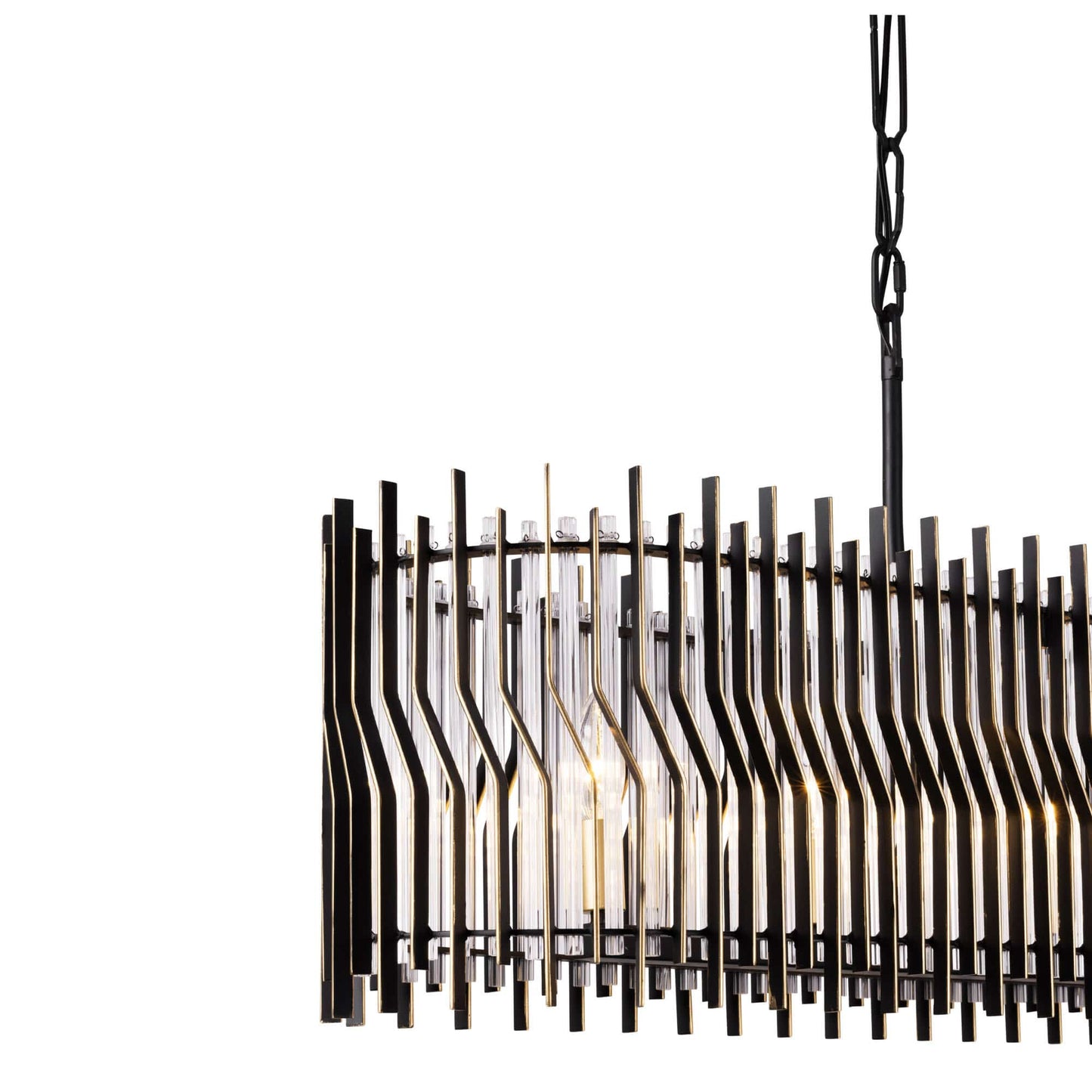 Park Row 6 Light 48" Wide Linear Pendant