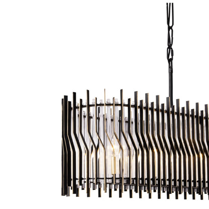 Varaluz Park Row 6 Light 48" Wide Linear Pendant