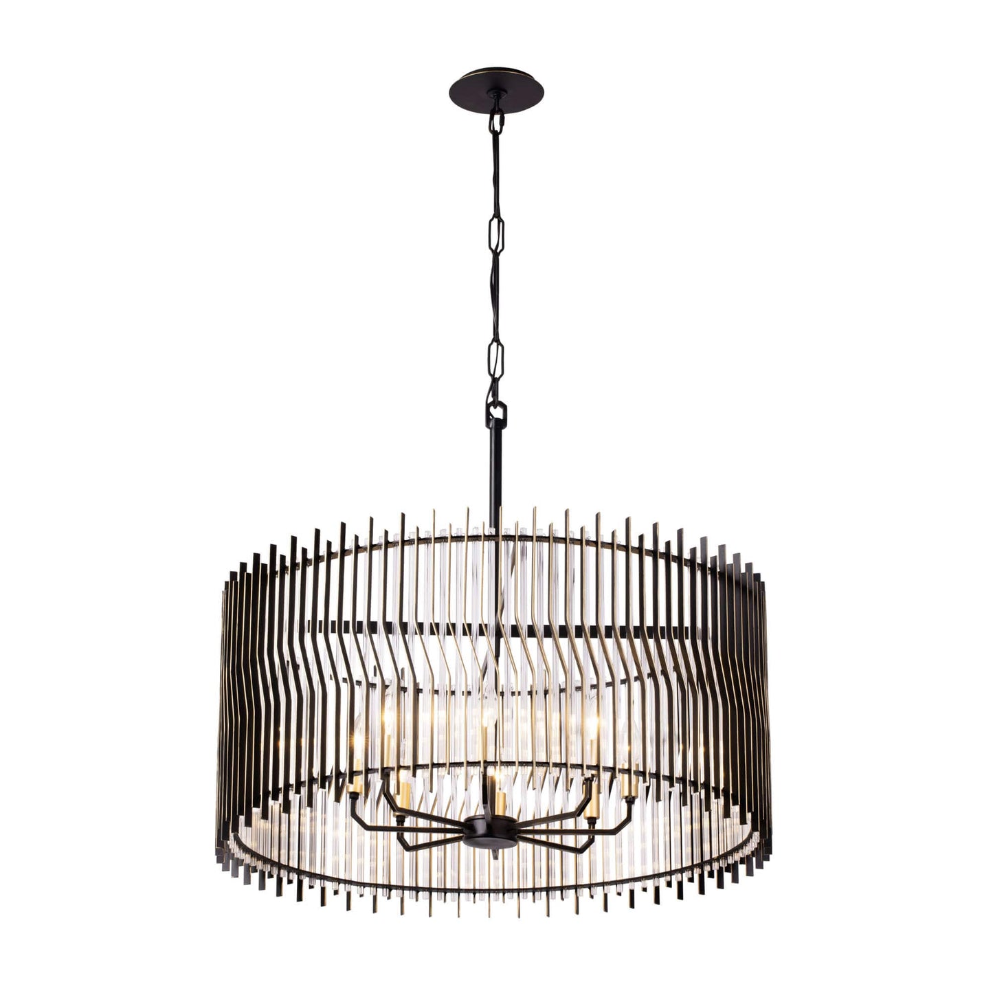 Park Row 8 Light 32" Wide Pendant