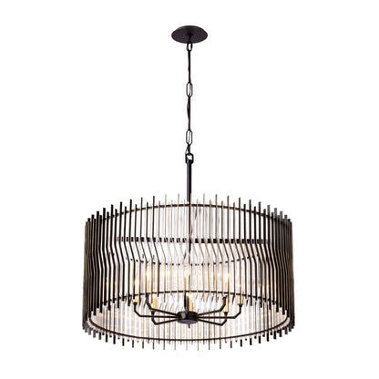 Park Row 8 Light 32" Wide Pendant
