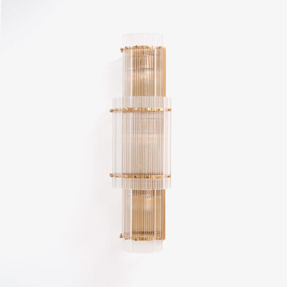 Velmora Glass Column Wall Sconce