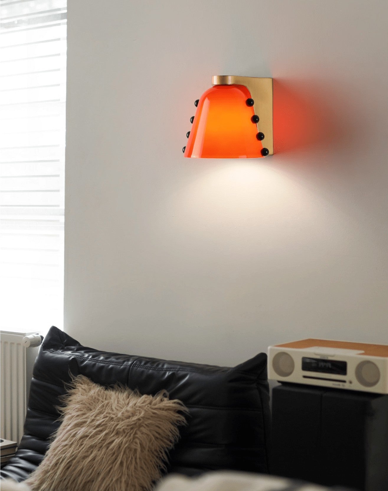 Velora Artisan Glass Wall Sconce – Zarellon