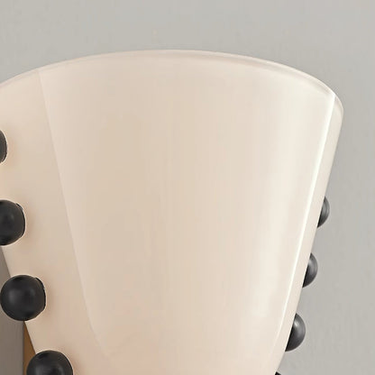 Velora Glass Orb Wall Sconce