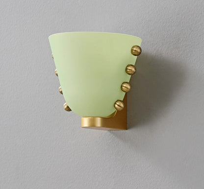 Velora Glass Orb Wall Sconce