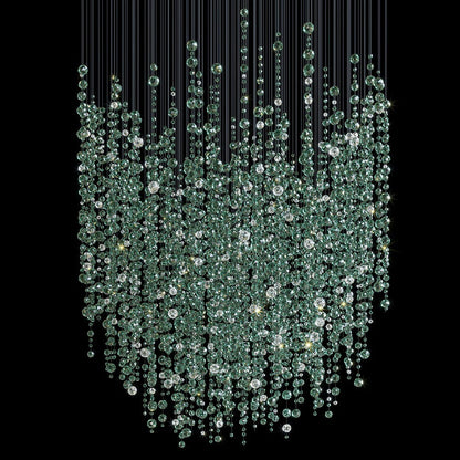 Verdantia Crystal Cascade Chandelier