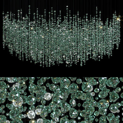 Verdantia Crystal Cascade Chandelier