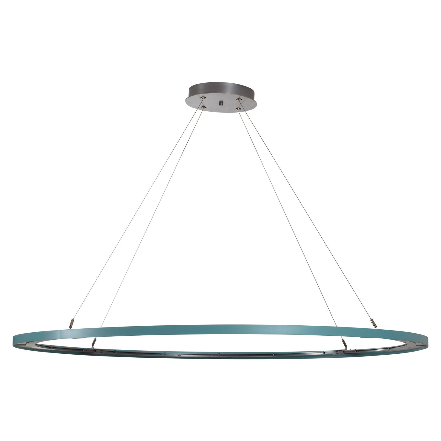 Ringo 61-13/16" Wide Integrated LED Ring Chandelier with Adjustable Cables