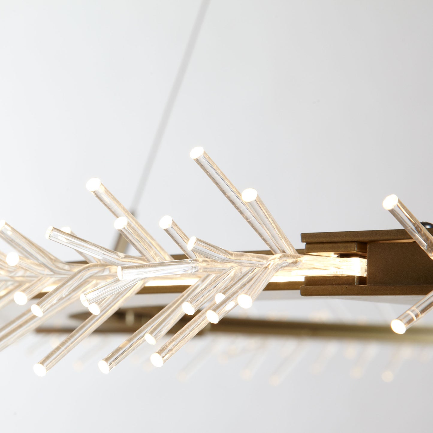 Anemone 36-7/8" Wide Integrated LED Ring Chandelier with Acrylic LED Accents