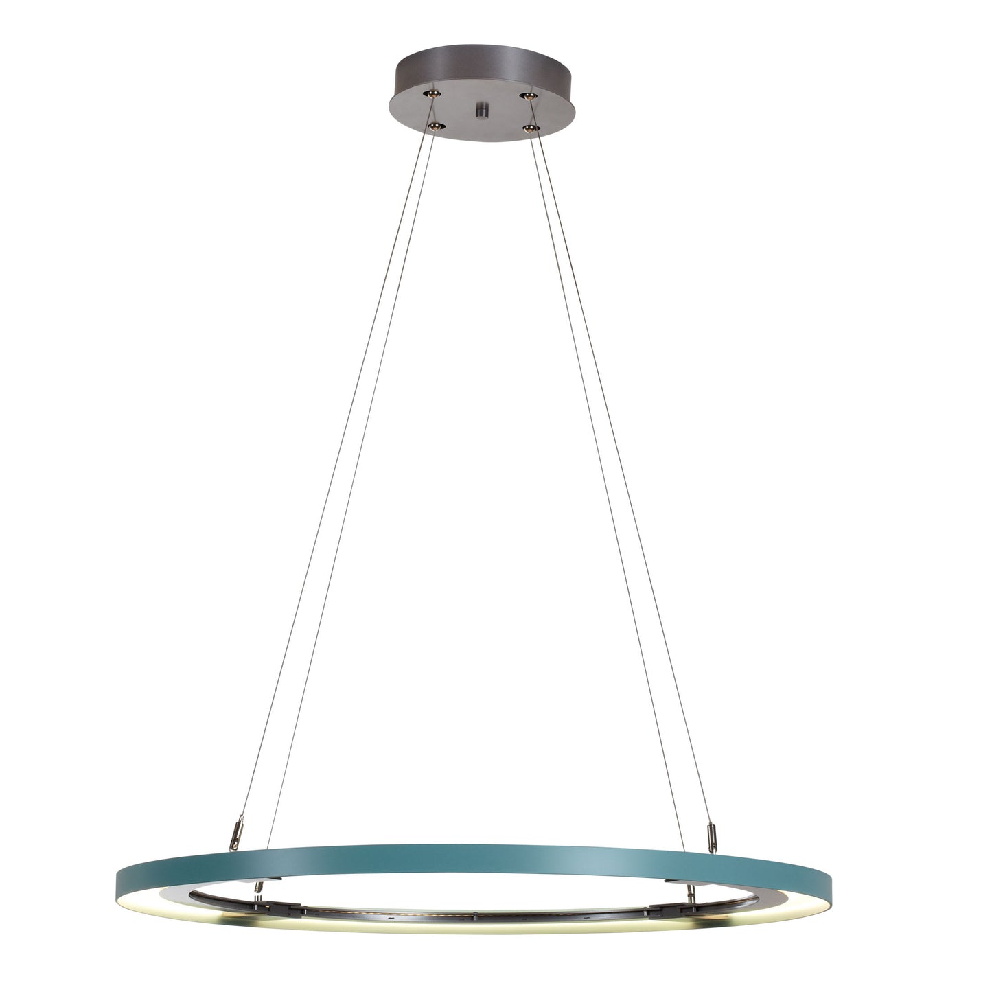 Ringo 33-5/16" Wide Integrated LED Ring Chandelier with Adjustable Cables