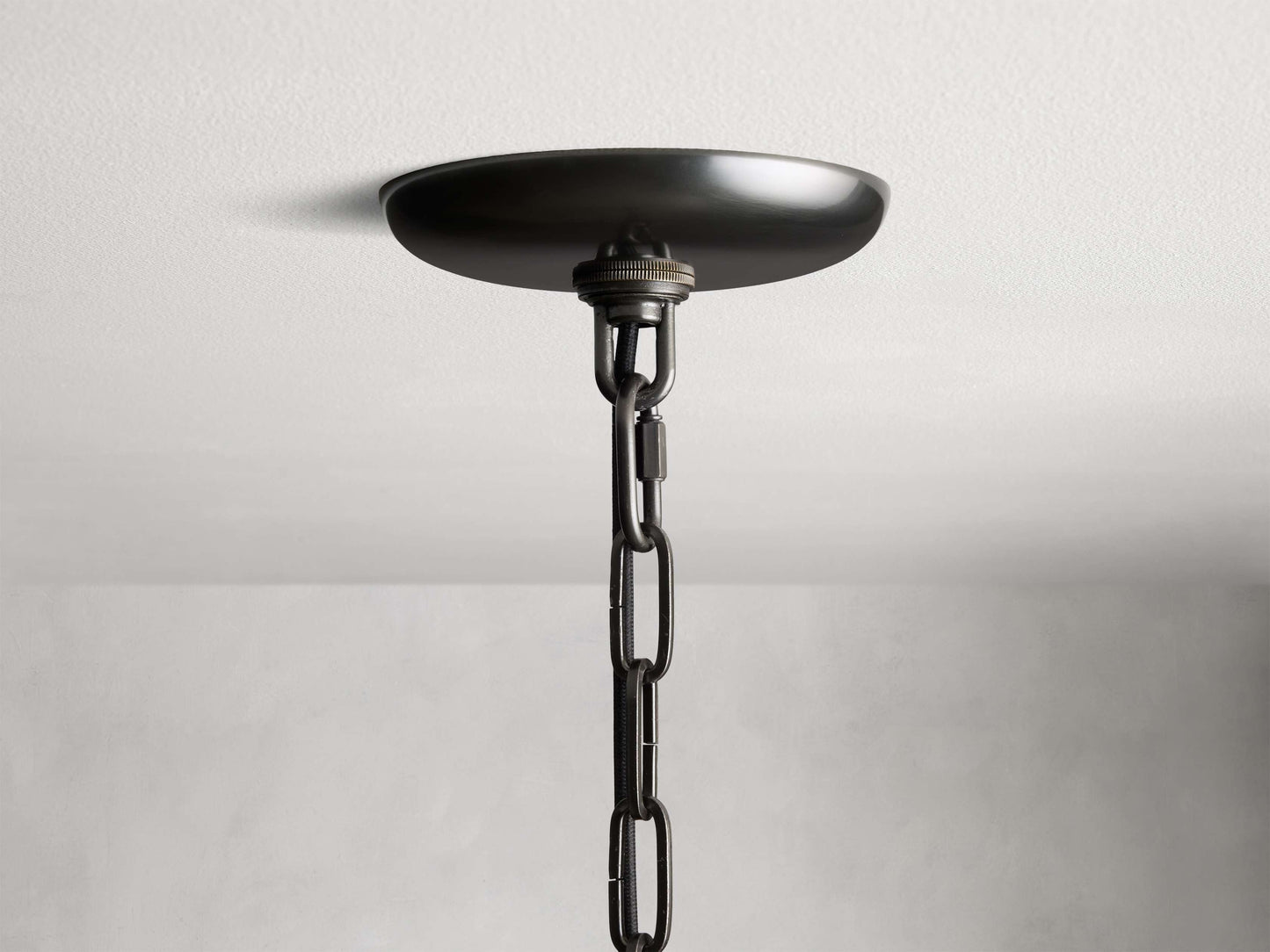 Verona Textured Glass Halo Chandelier