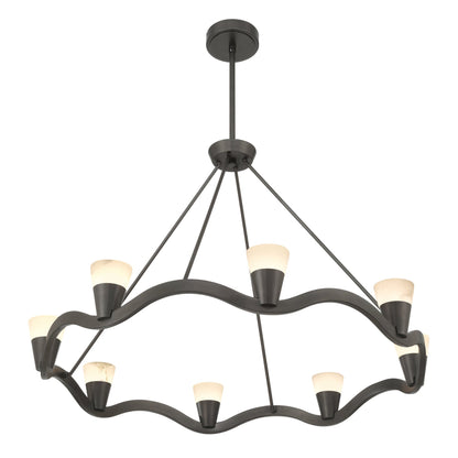Vance 39'' Integrated LED Bronze Noir Chandelier Bronze 39"W x 26"H x 39"D