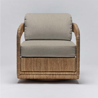 Interlude Harbour Lounge Chair Natural
