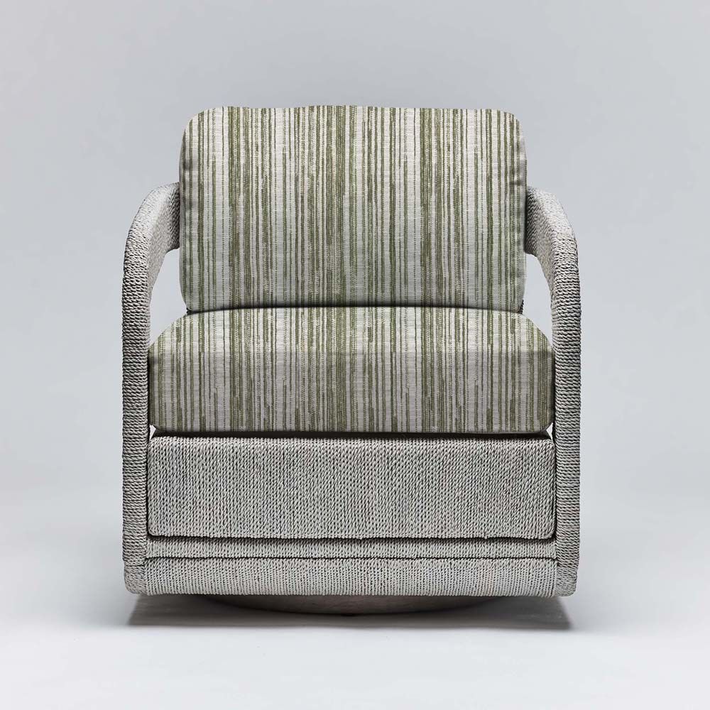 Interlude Harbour Lounge Chair Grey