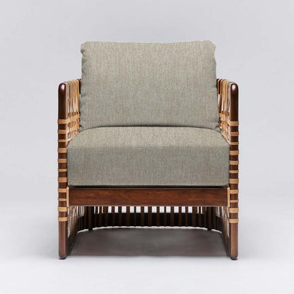Interlude Palms Lounge Chair Chestnut