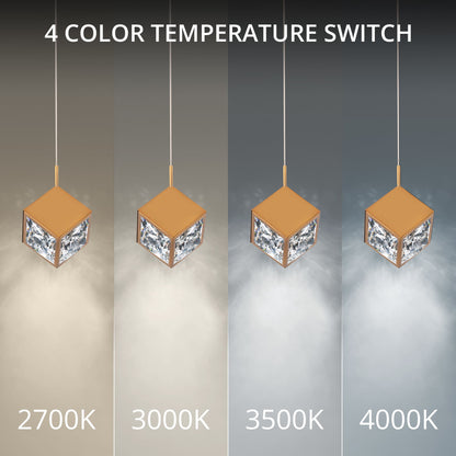 Ice Cube 9 Light 19" Wide LED Multi Light Pendant