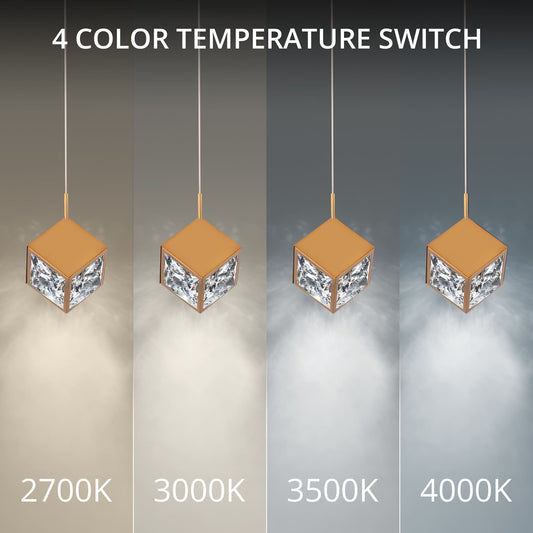 Ice Cube 9 Light 19" Wide LED Multi Light Pendant