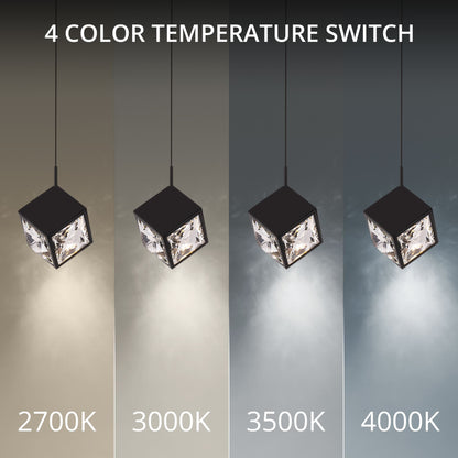 Ice Cube 9 Light 19" Wide LED Multi Light Pendant