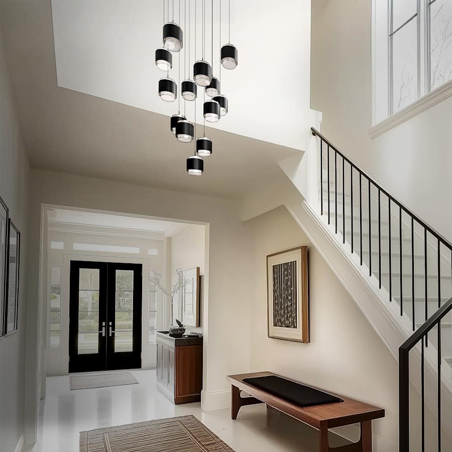 WAC Lighting Banded 20" Wide LED Multi Light Pendant