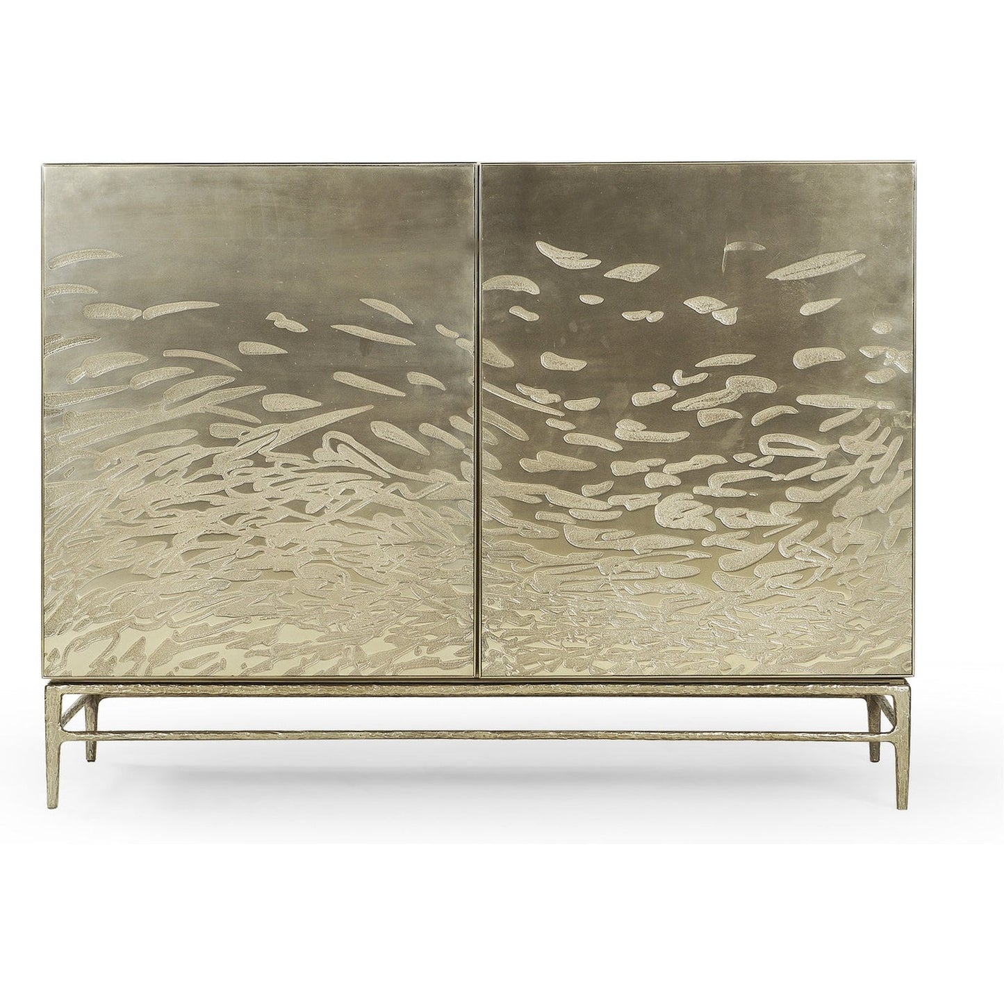 Jonathan Charles Diel Acid Etched Door Chest (500416-BLO-BSM)