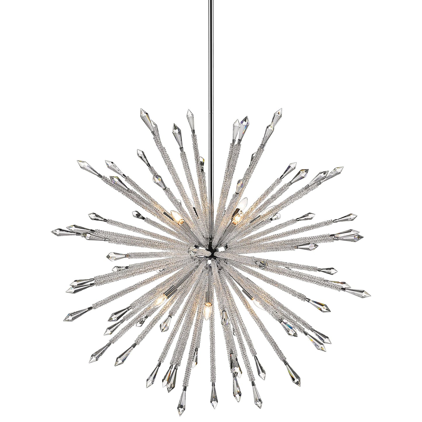 Z-Lite 12 Light Chandelier in Chrome Finish
