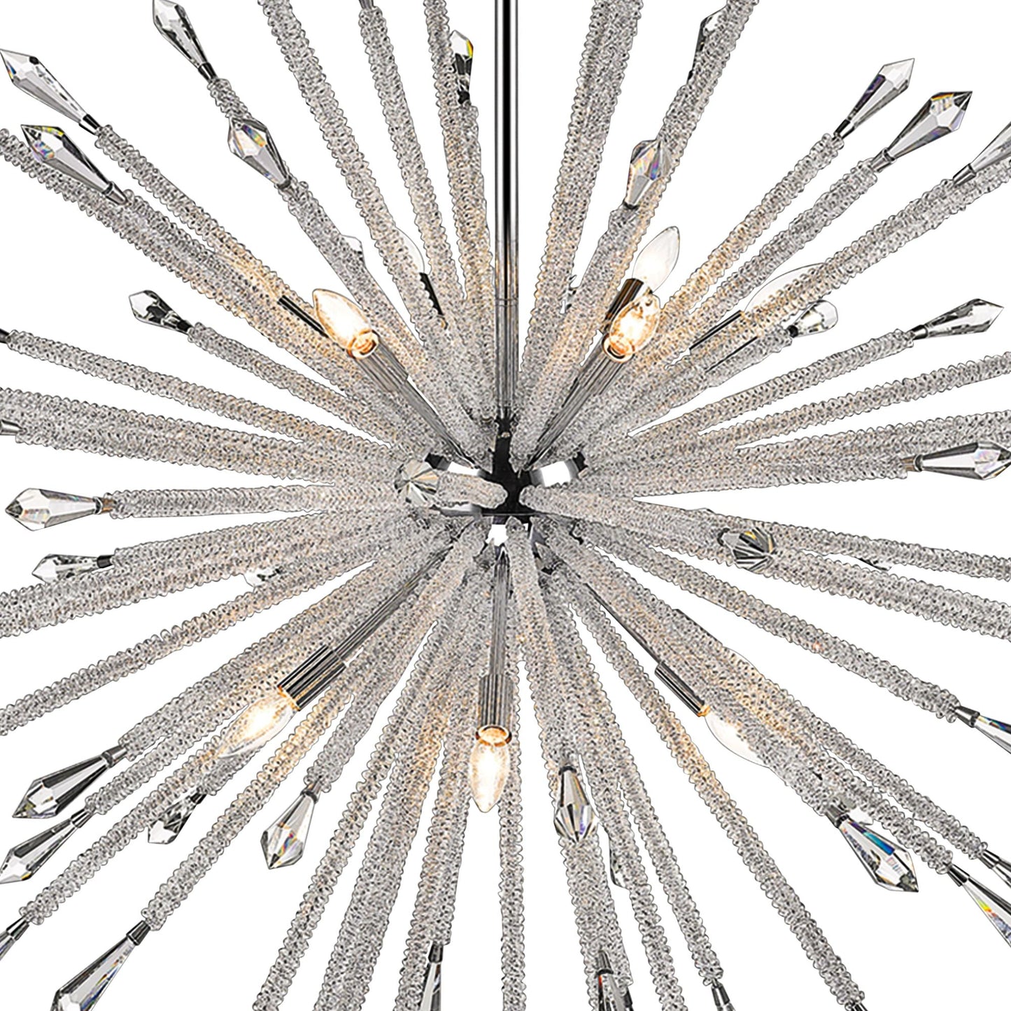 Z-Lite 12 Light Chandelier in Chrome Finish