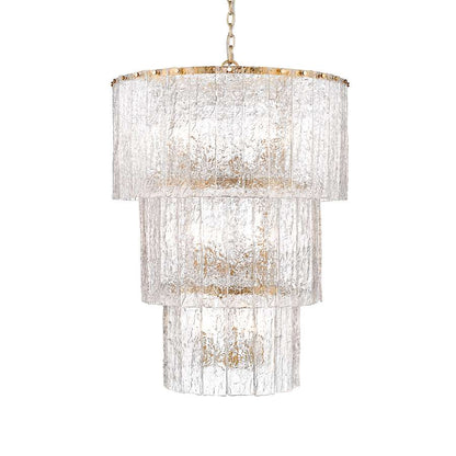 Z-Lite Glacier 12 Light 28" Wide Waterfall Chandelier