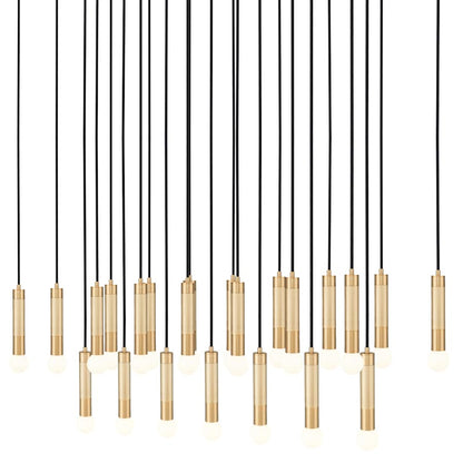Z-Lite Stari 23 Light 54" Wide Linear Pendant