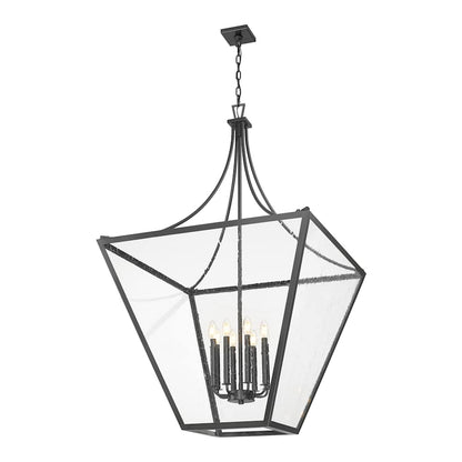 Z-Lite Montalcino 8 Light 32" Wide Taper Candle Pendant