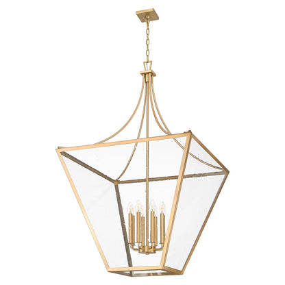 Z-Lite Montalcino 8 Light 32" Wide Taper Candle Pendant