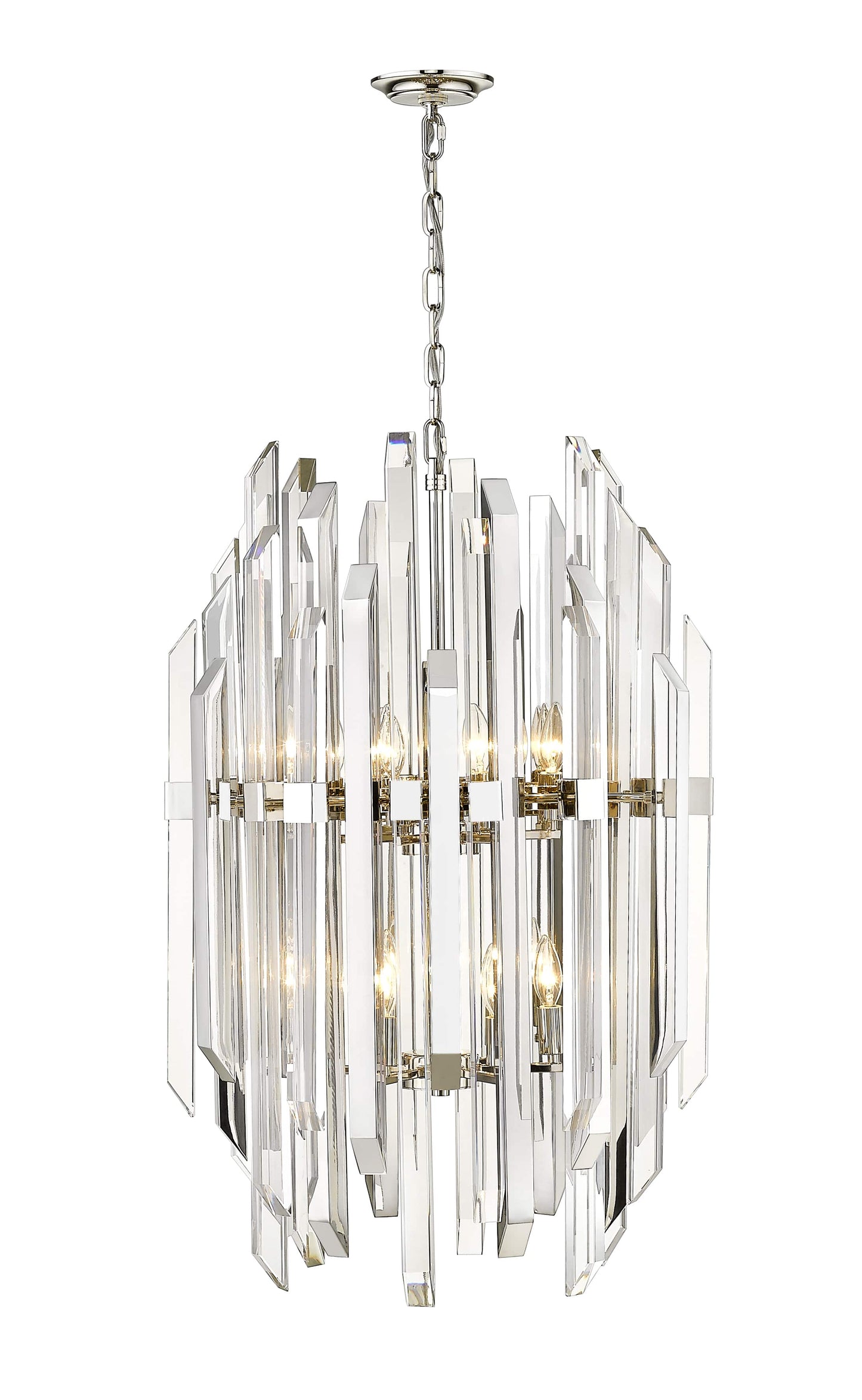 Bova 12 Light 23" Wide Crystal Chandelier