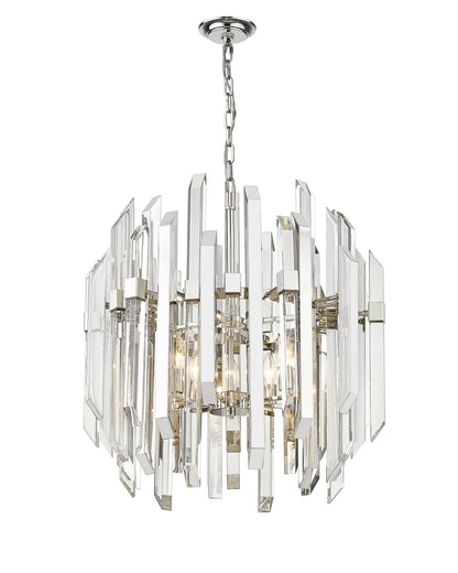 Bova 6 Light 26" Wide Crystal Chandelier
