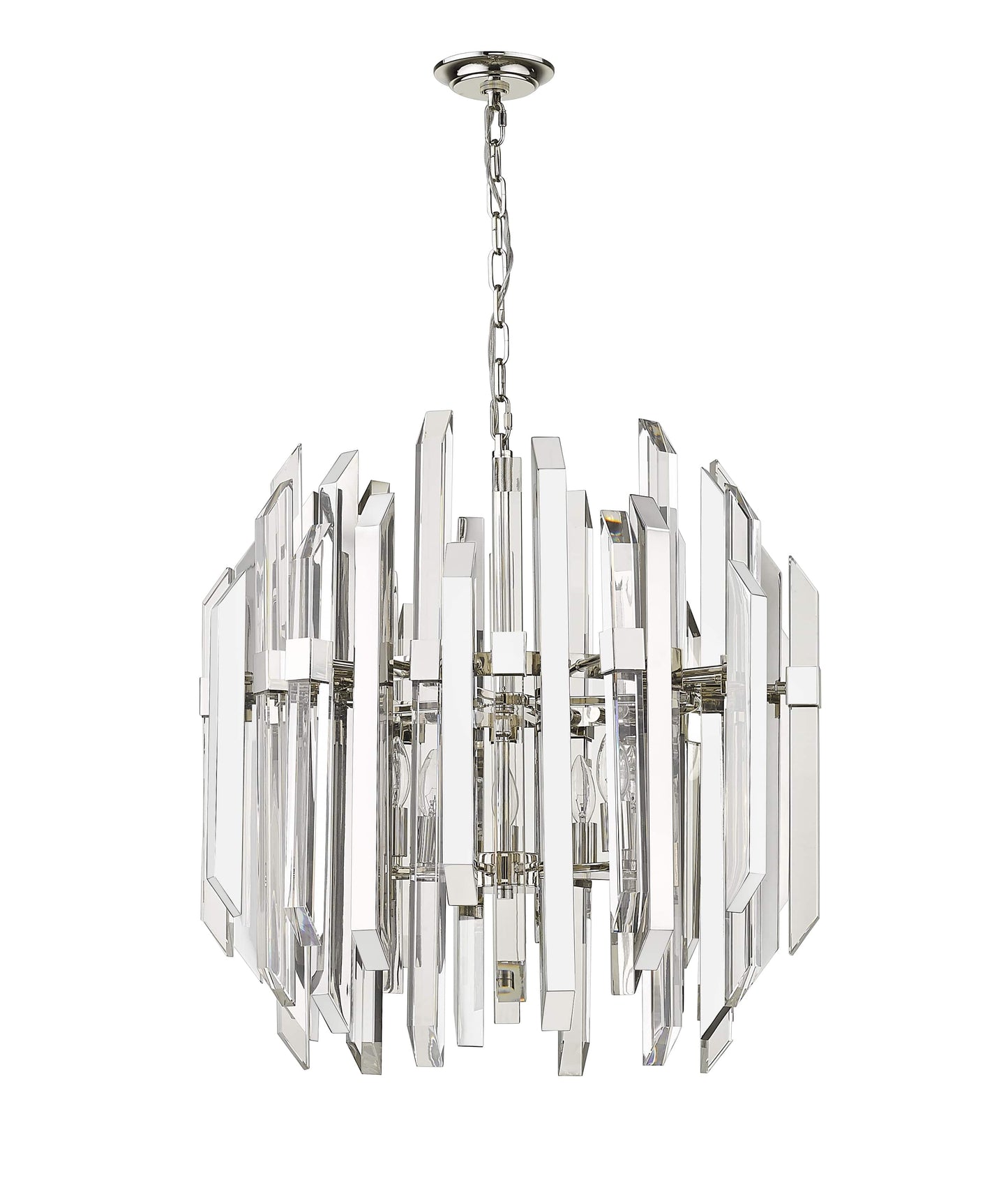 Bova 6 Light 26" Wide Crystal Chandelier