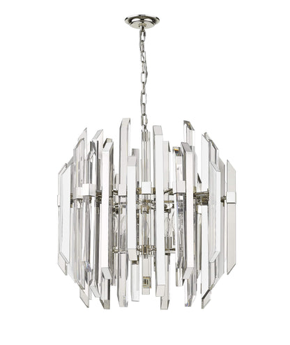 Bova 6 Light 26" Wide Crystal Chandelier