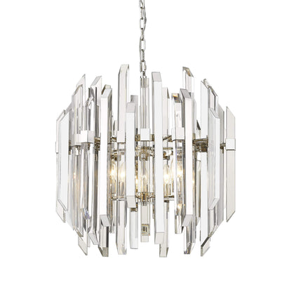 Bova 6 Light 26" Wide Crystal Chandelier