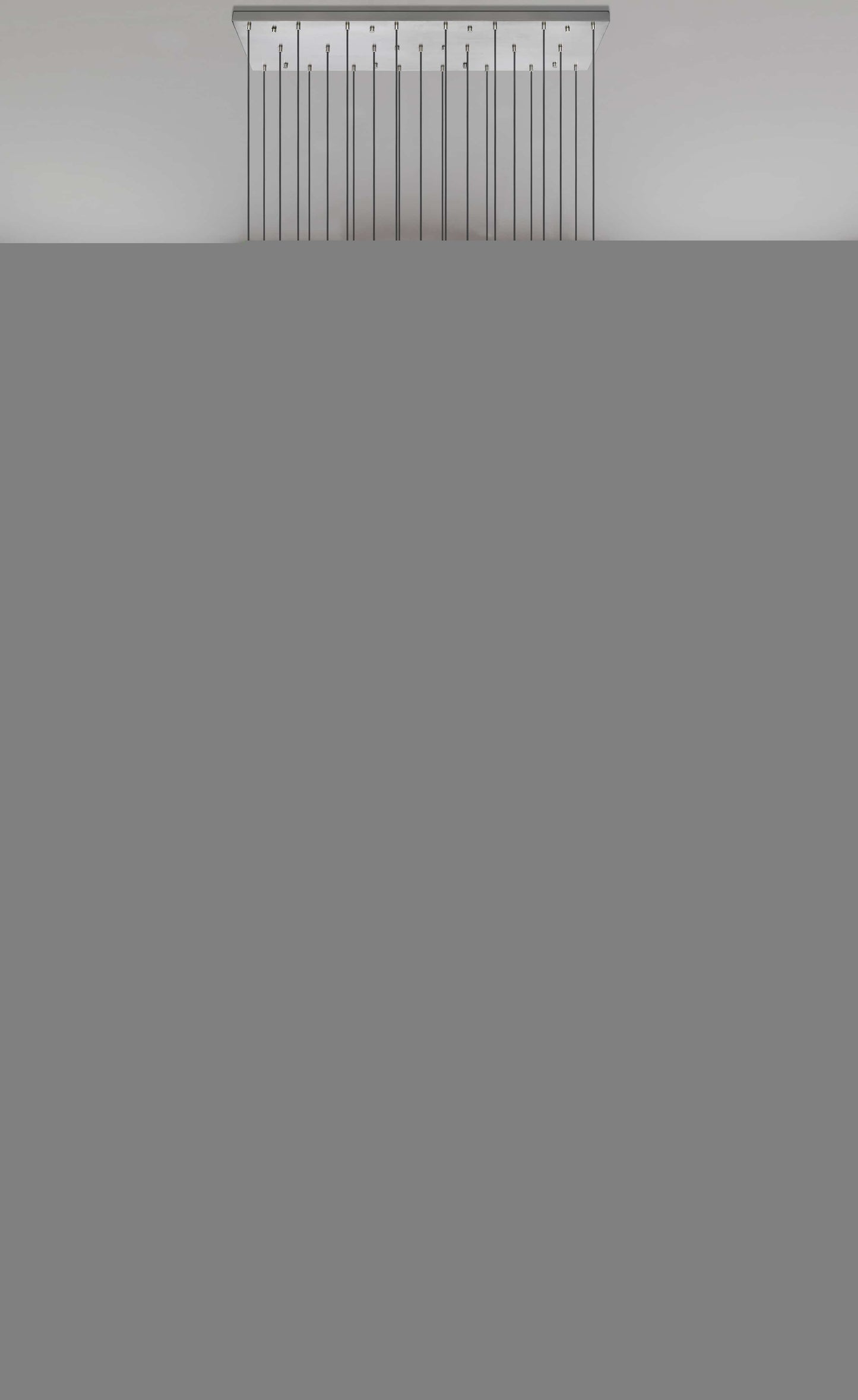 Beau 23 Light 54" Wide Suspension Linear Pendant