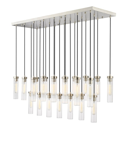 Beau 23 Light 54" Wide Suspension Linear Pendant