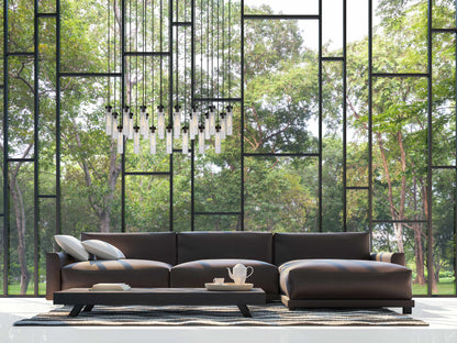 Beau 23 Light 54" Wide Suspension Linear Pendant