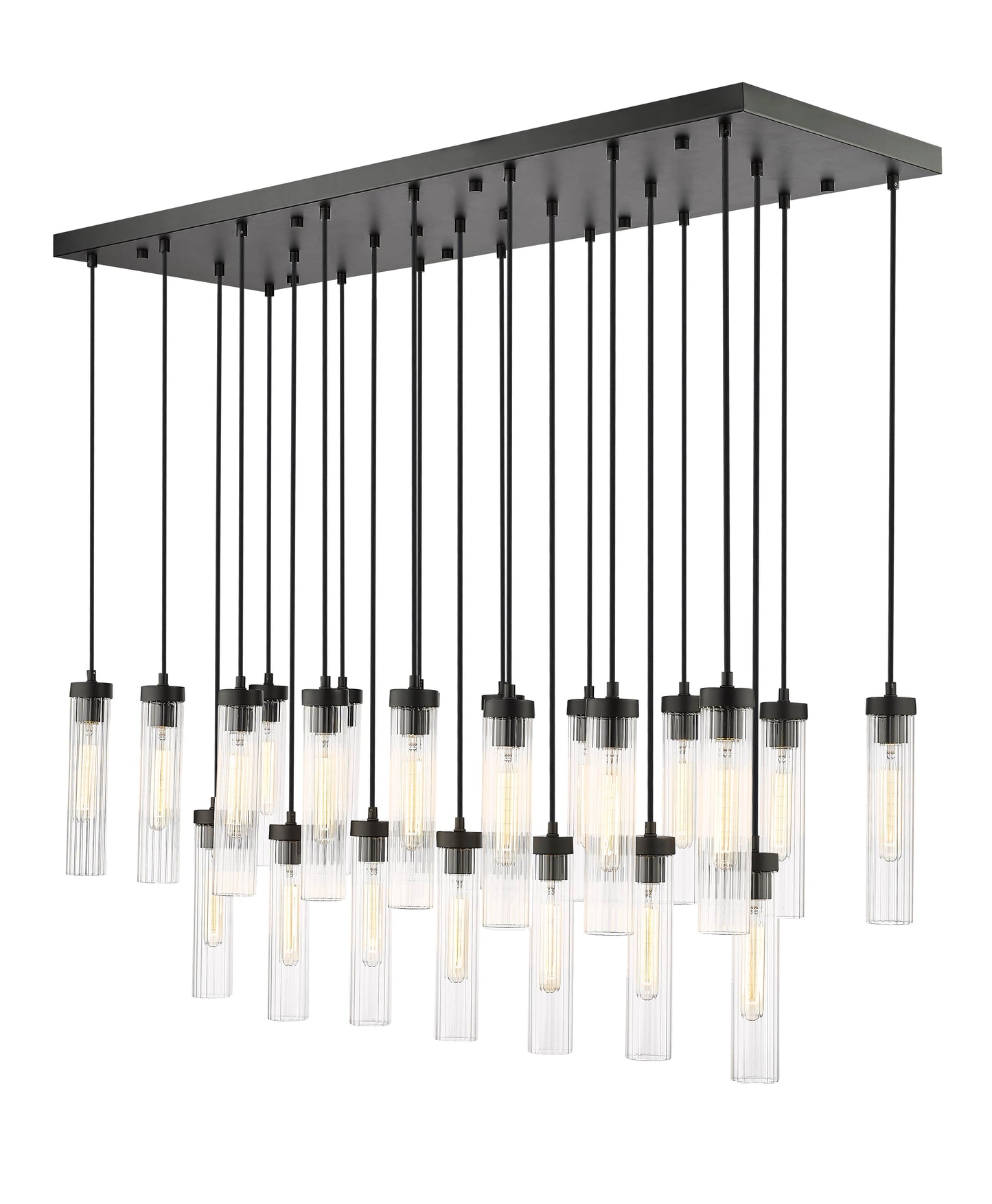 Beau 23 Light 54" Wide Suspension Linear Pendant