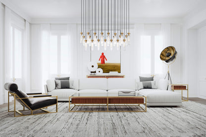 Beau 23 Light 54" Wide Suspension Linear Pendant
