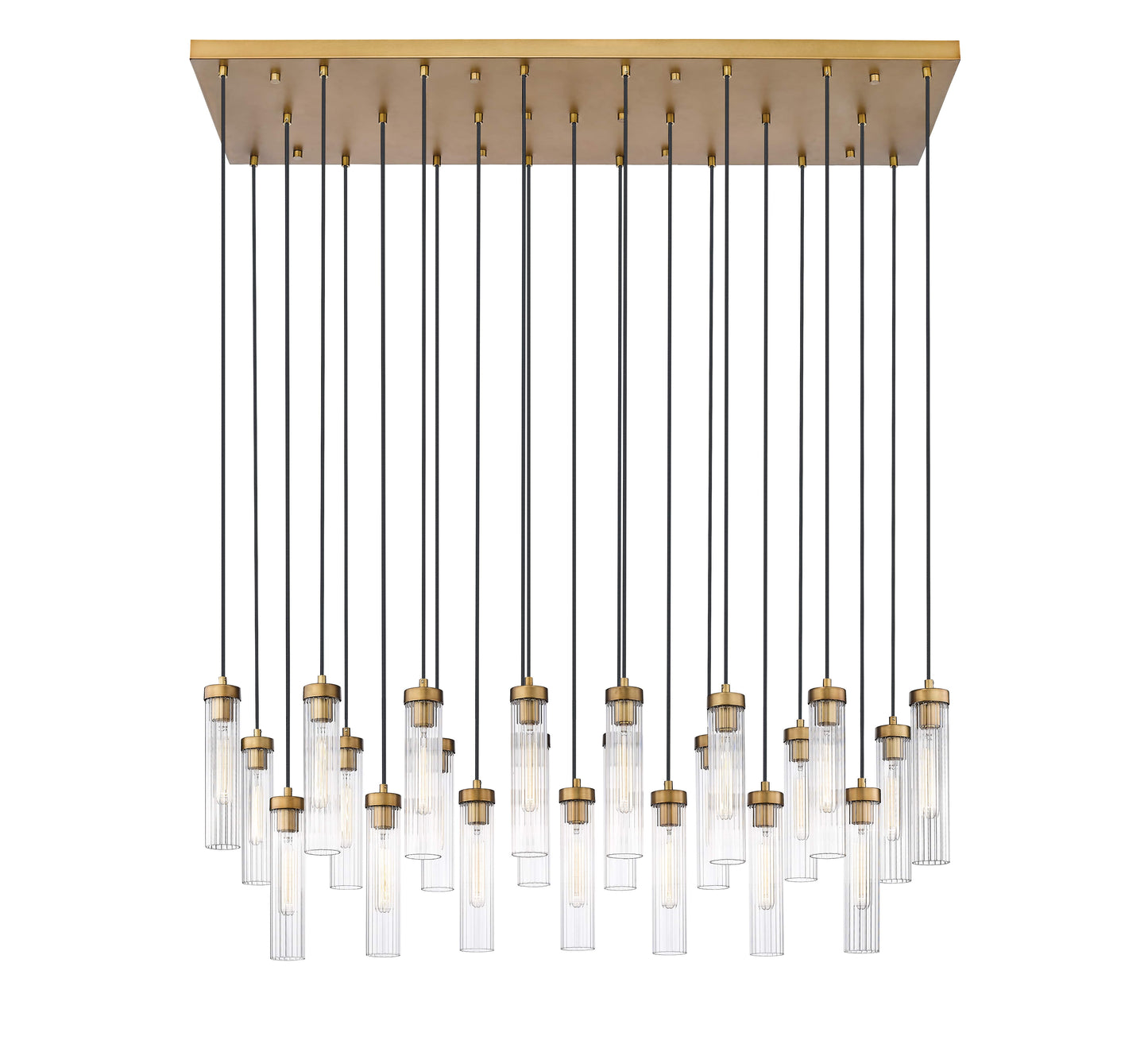 Beau 23 Light 54" Wide Suspension Linear Pendant