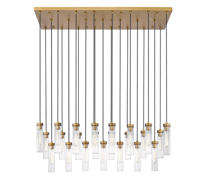 Beau 23 Light 54" Wide Suspension Linear Pendant