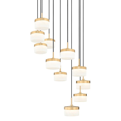 Z-Lite Renaud 28" Wide LED Multi Light Pendant
