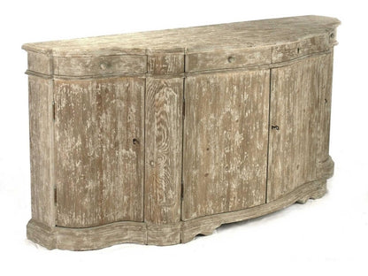Marlon Distressed Wood Buffet Sideboard with Storage