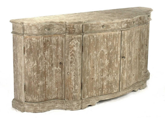 Marlon Distressed Wood Buffet Sideboard with Storage