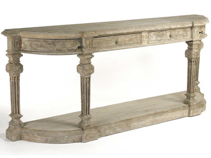 Rock Ford Distressed Brown Console Table